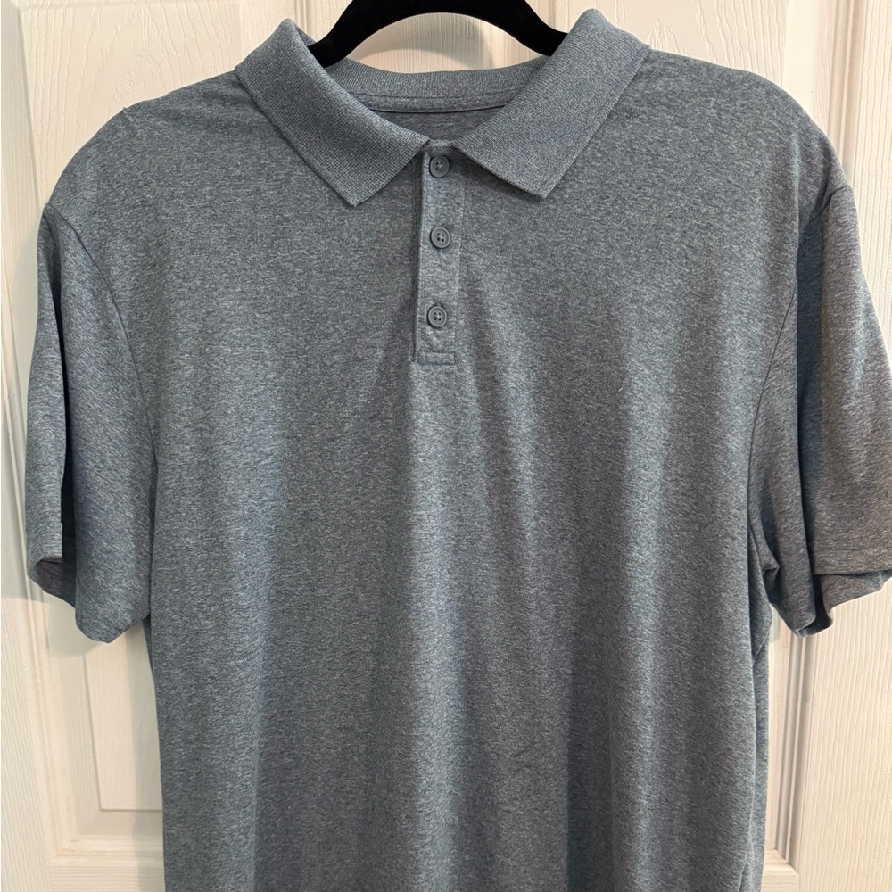 Old Navy Blue Polo Activewear Shirt